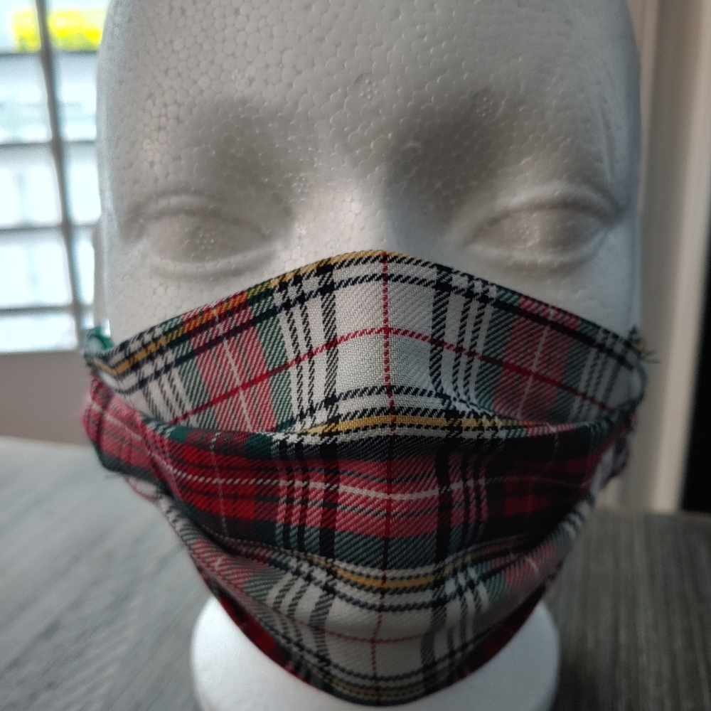 Plaid Adult Mask